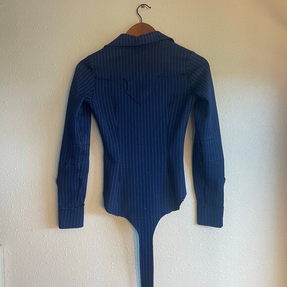 Vintage Custom Made Western Cowgirl Pearl Button Up - Picture 6 of 8